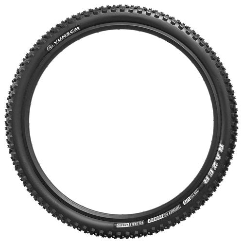YUNSCM 29" Lightweight Mountain Bike Tires 29X2.25 (ETRTO 57-622) and 29" Bike Tubes-120TPI Nylon, Puncture-Resistant, Compatible with 29x2.20/2.25/2.30 Bike Bicycle Tires and Tubes-2 PCS (Y-583)