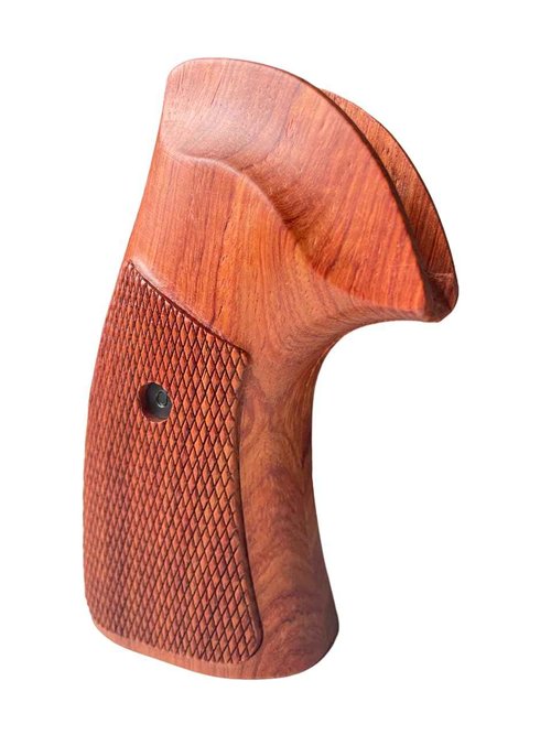 New! Grips Compatible with Colt Diamondback (D Frame) Short Butt Padauk Wood Raised Panel