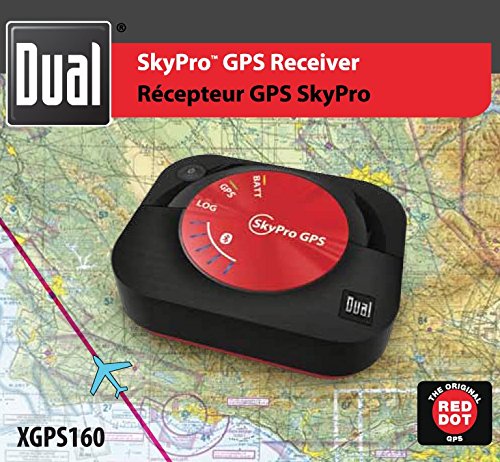 Dual Electronics XGPS160 Multipurpose Universal 5 Device Bluetooth GPS Receiver with Wide Area Augmentation System and Por...