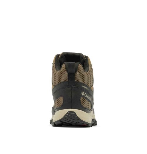 Columbia Men's Granite Trail Mid Waterproof, Mud/Black, 11