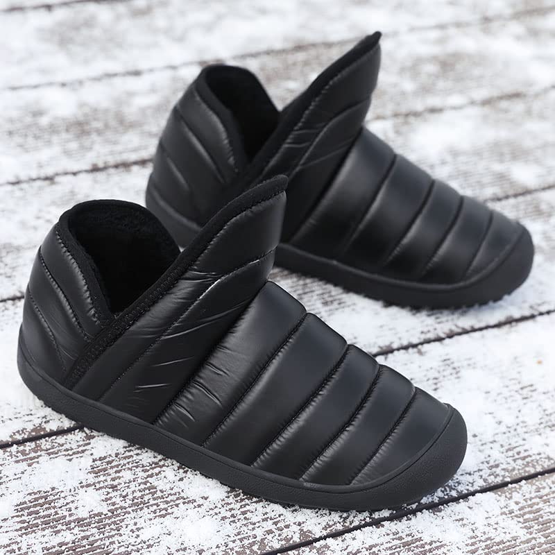 Womens Mens Barefoot Boots Shoes Winter Snow Warm Boots Zero Drop Sole