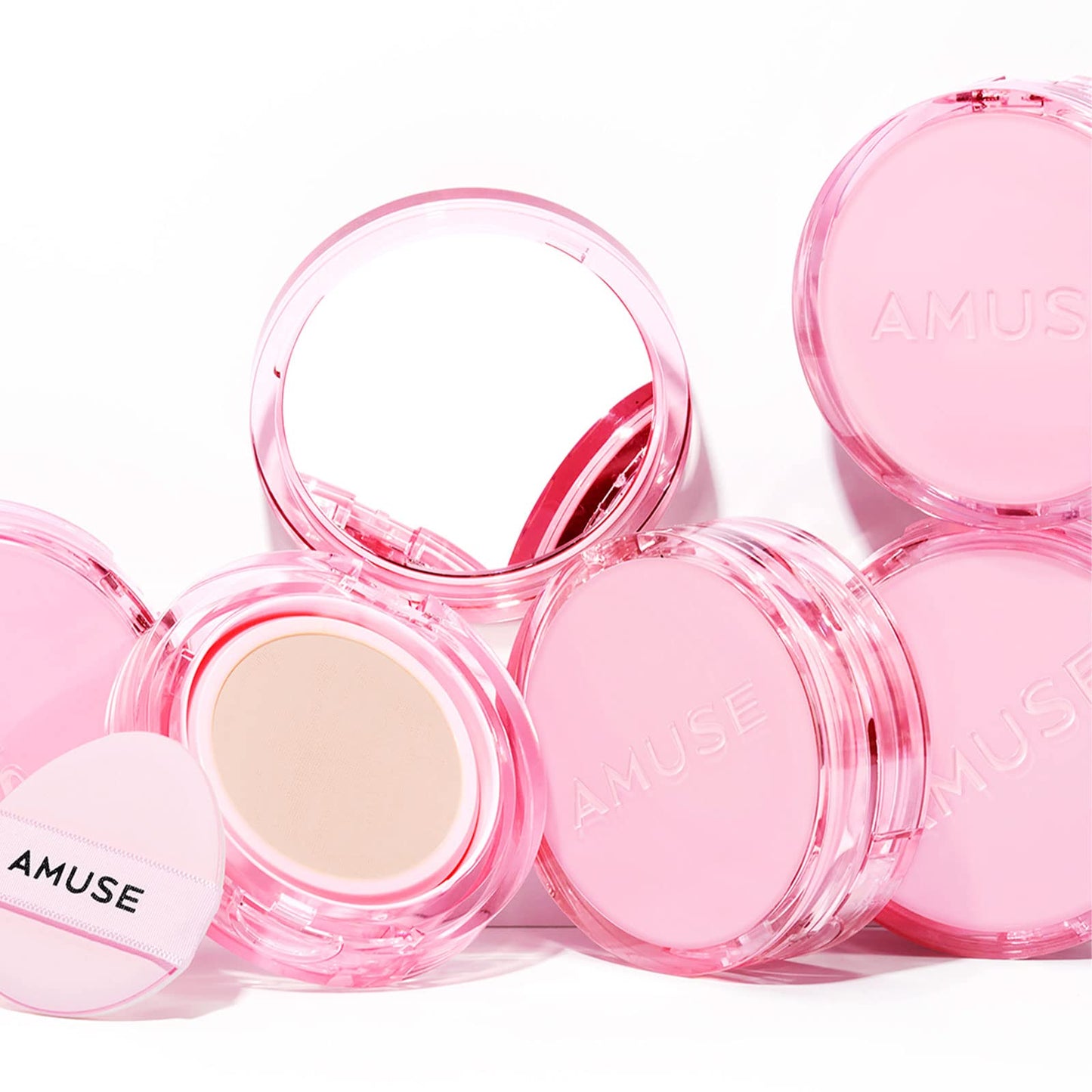 Amuse SEOUL DEW POWER VEGAN CUSHION 02 HEALTHY | beige | Dewy, glow, long-lasting, double coverage, clean beauty, lightweight, n