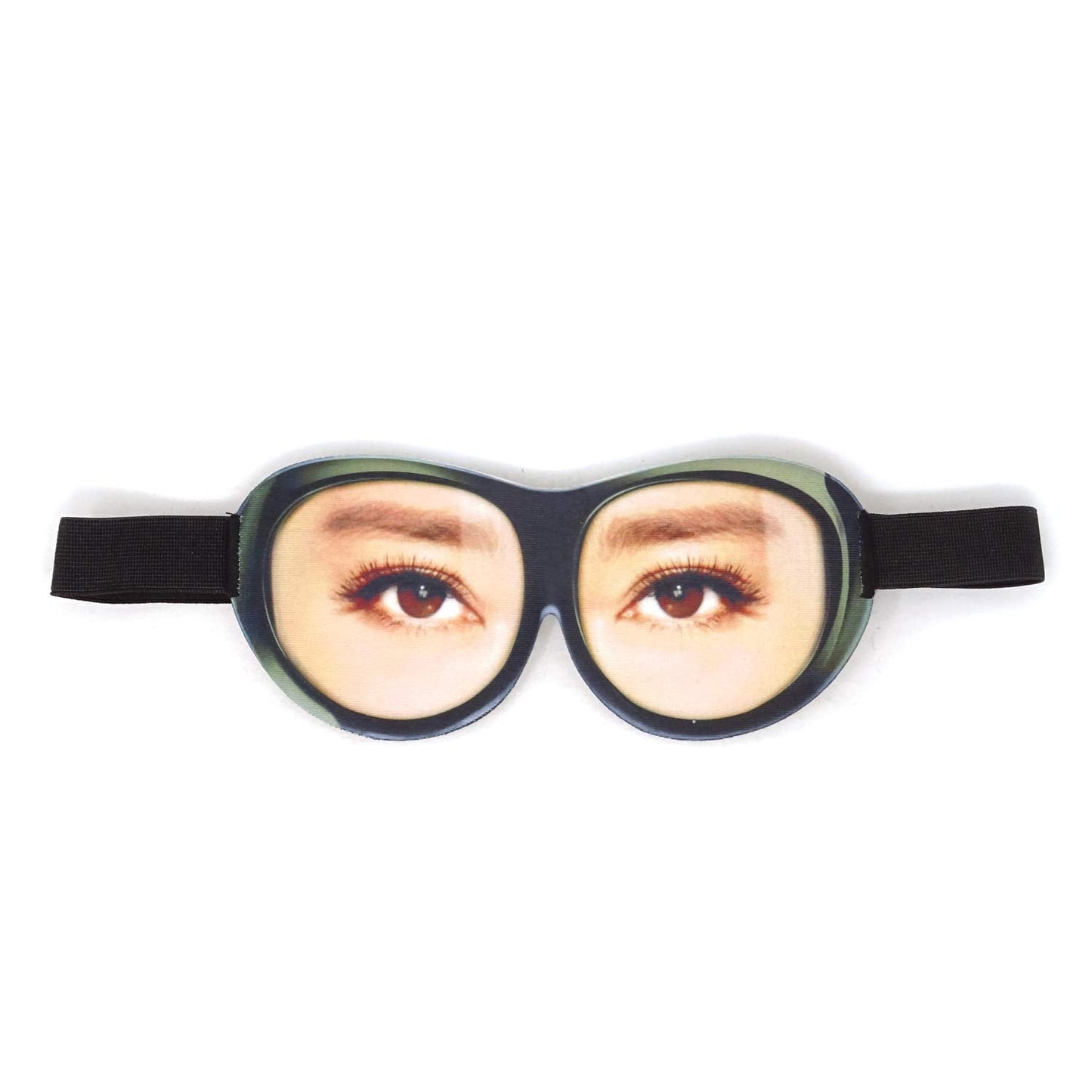 Honbay 3D Funny Eyeshade Soft Sleep Eye Mask with Adjustable Head Strap for Travel, Game, Party, Rest, Sleeping (Woman)