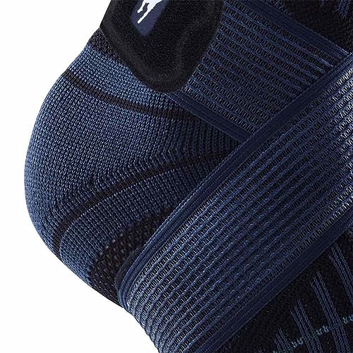 Bauerfeind Sports Ankle Support, Dirk Nowitzki, Navy, left, XXL
