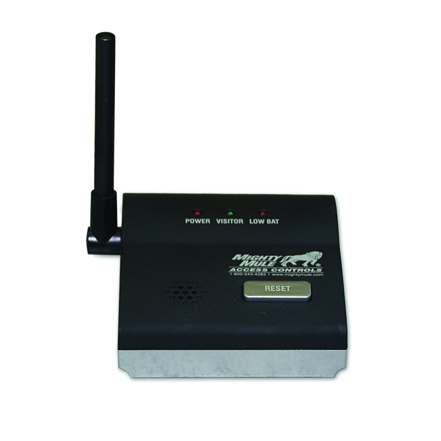 Mighty Mule Wireless Driveway Alarm (FM231) & Interior Wireless Driveway Alarm Additional Base Station (FM231-R), Black