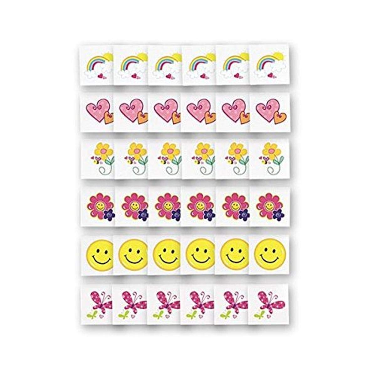 Fashion Temporary Tattoos | Party Favor | 36 Ct.