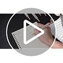 Qilery 8 Pcs Bling Desk Accessories Gift with 1 Bling Pen Holder 6 Pcs Crystal Rhinestone Pens 1 Crystal Scissors Glitter ...