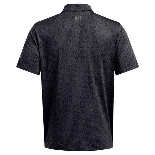 Under Armour Mens Playoff 3.0 Polo Anthracite/Black/Black Medium Regular