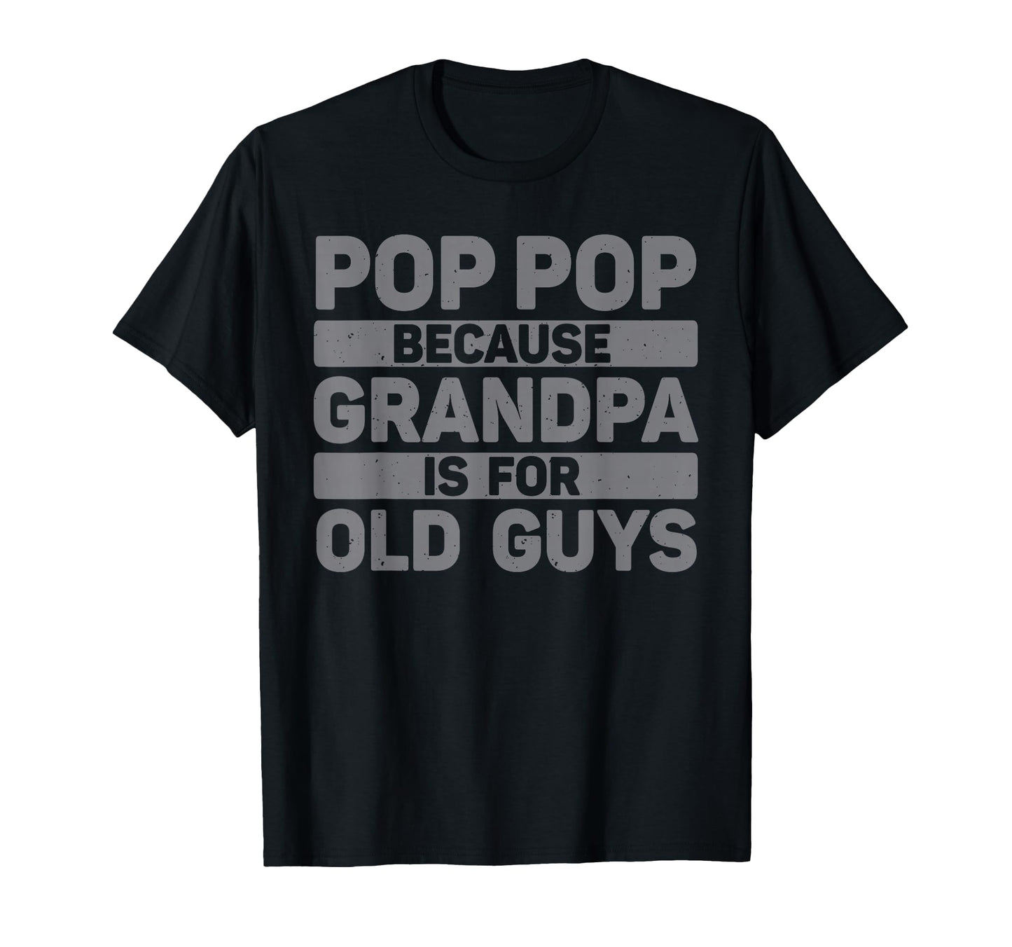 Pop Pop Art For Grandpa From Grandkids Father's Day Pop Pop T-Shirt
