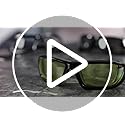 Radians XT1-11 Extremis Full Black Frame Safety Glasses with Clear Anti-Fog Lens