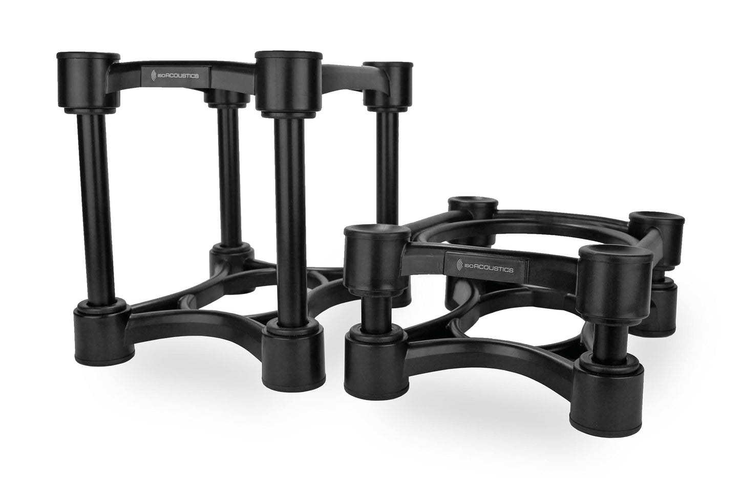 IsoAcoustics Iso-Stand Series Speaker Isolation Stands with Height & Tilt Adjustment: Iso-200 (7.8 x 10 ) Pair