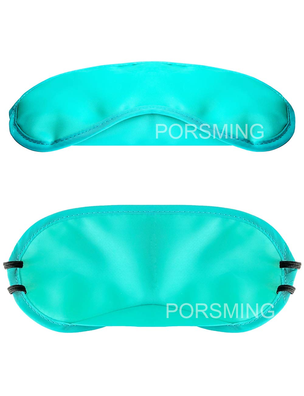 Eye Mask Sleep Masks Pack of 36 PorsMing Sleeping Mask Blindfold Eye Cover Team Building Games Party with Nose Pad and Adjustable Strap for Women Men Kids 4 Layers Colors (18 Color 36 Pieces)