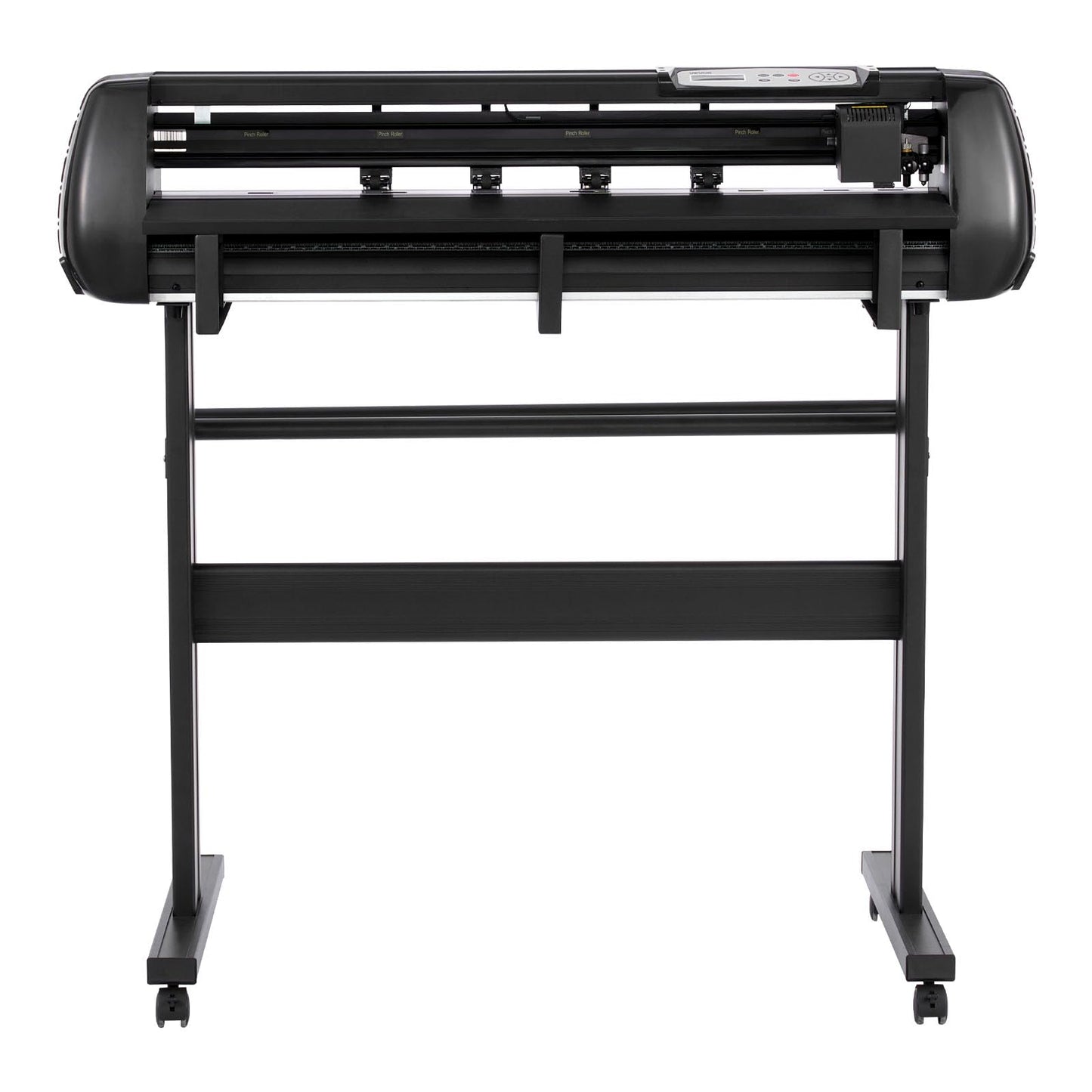 VEVOR Vinyl Cutter Machine, 34 inch Max Feed Width, Dual Blades, Adjustable Force and Speed, LED Display, Vinyl Plotter Cutter Printer with Signmaster Software for Compatible with Windows and macOS