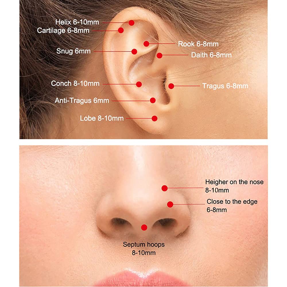 8MM Surgical Steel Hoop Earrings, Black Mens Hoop Earrings Hypoallergenic, 20G Hugging Earring for Women 316L Surgical Stainless