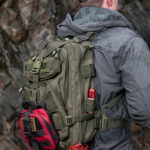 Condor Compact Assault Pack (Black, 1362-Cubic Inch)