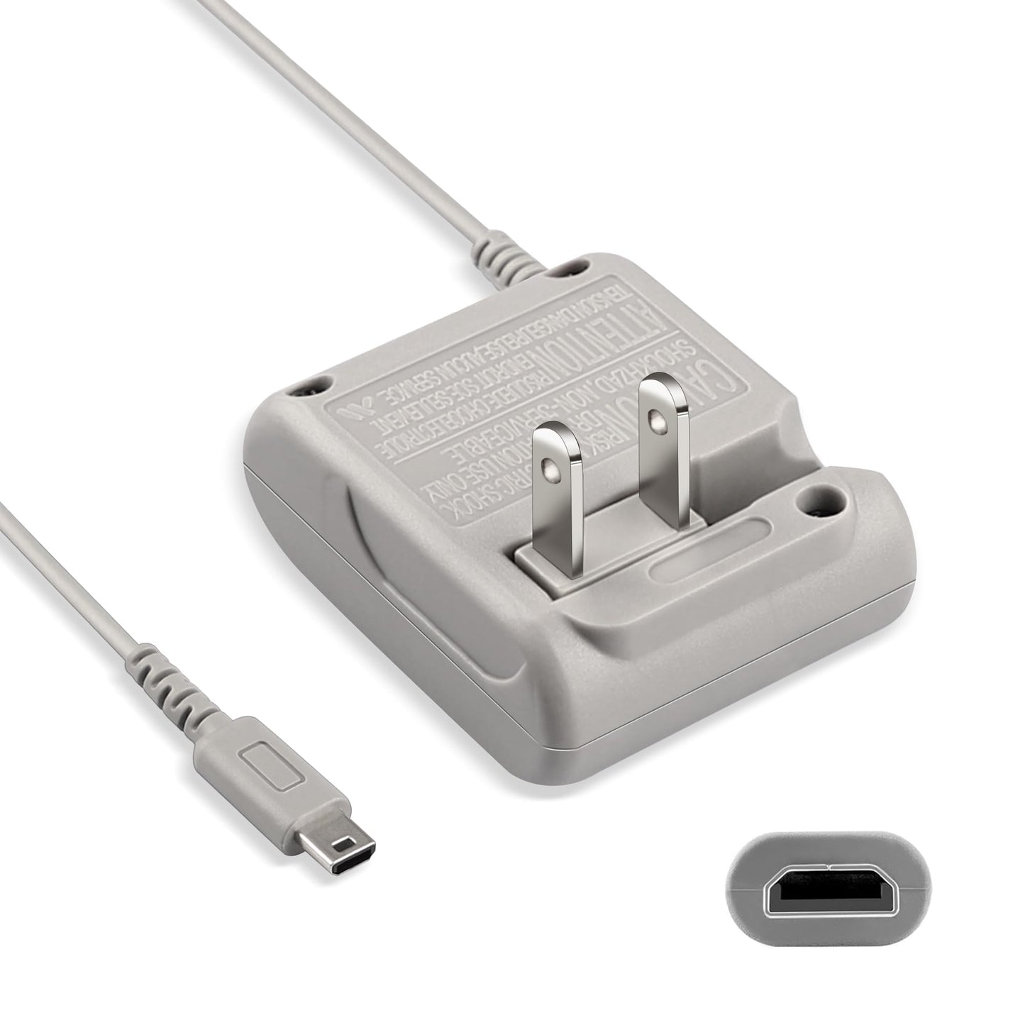 BXIZXD DS Lite Charger Compatible with Nintendo DS Lite 100-240V Wall Plug Adapter, Charging Cord for Nintendo DS Lite Power Cor