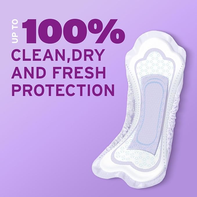 Poise Incontinence & Postpartum Pads for Bladder Leaks, 5 Drop Maximum Absorbency, Regular Length, 14 Count, Packaging May Vary