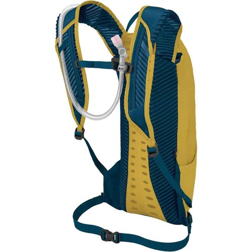Osprey Katari 7L Men's Biking Backpack with Hydraulics Reservoir, Primavera Yellow