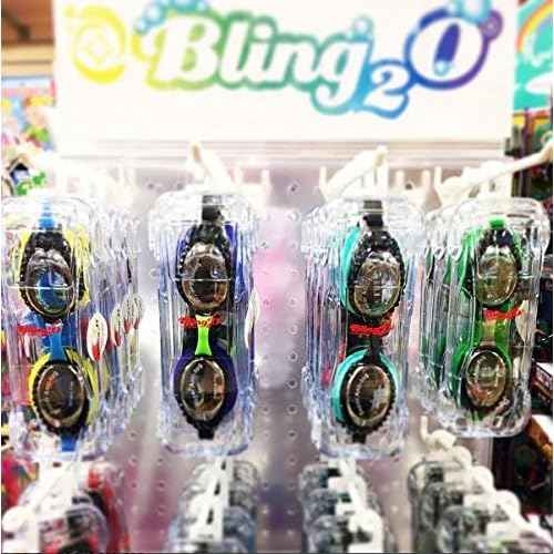 Bling2o Boys' Swimming Goggles with UV Protection (Ages 3+) - Latex-Free, 100% Silicone Material - Includes Anti-Fog