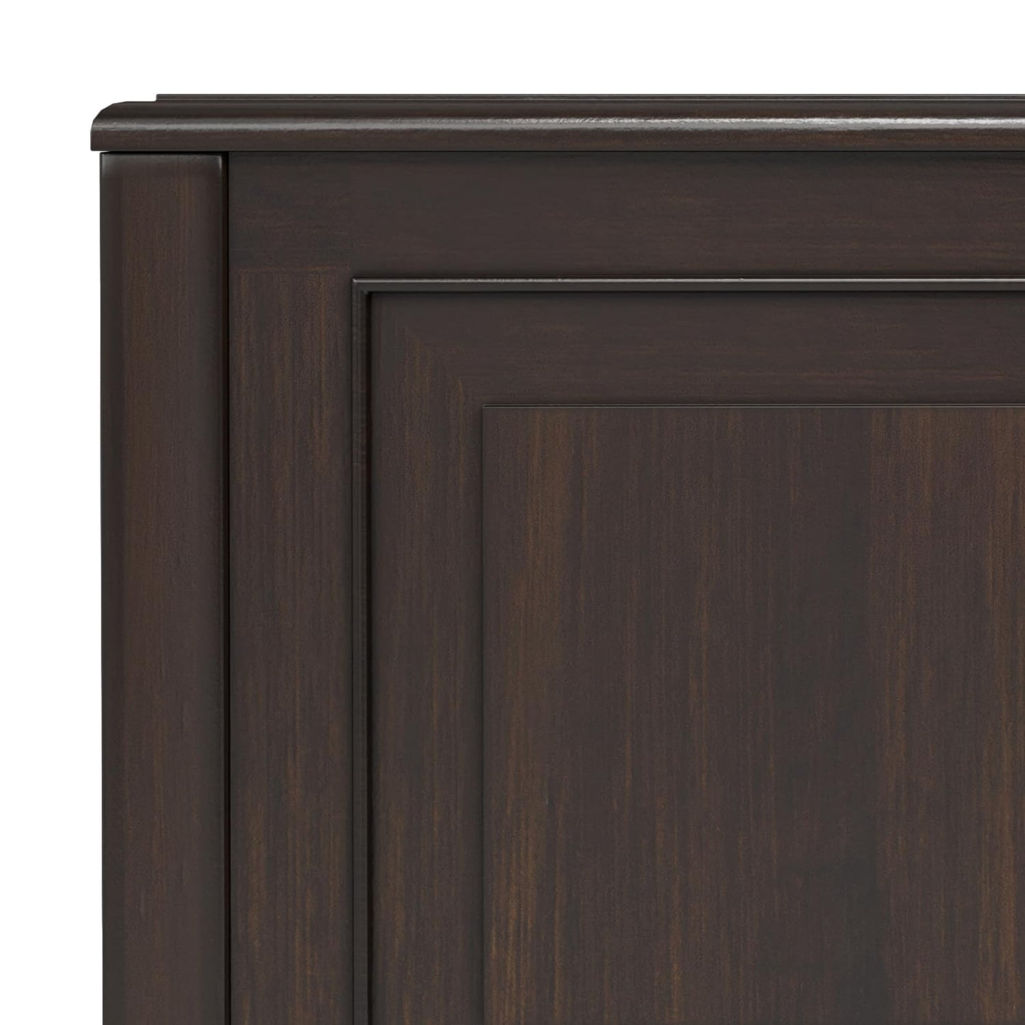 SIMPLIHOME Connaught Storage Bench - 36 inch Wide Solid Wood Small Trunk Bench in Chestnut Brown, Traditional Bench for Entryway with Lift-Up Lid and Dual Hidden Compartments