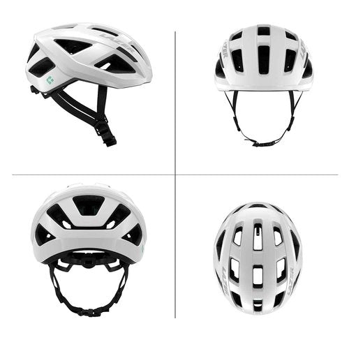 LAZER Tonic KinetiCore Bike Helmet, Lightweight Bicycling Gear for Adults, Men & Women’s Cycling Head Gear, White, Medium