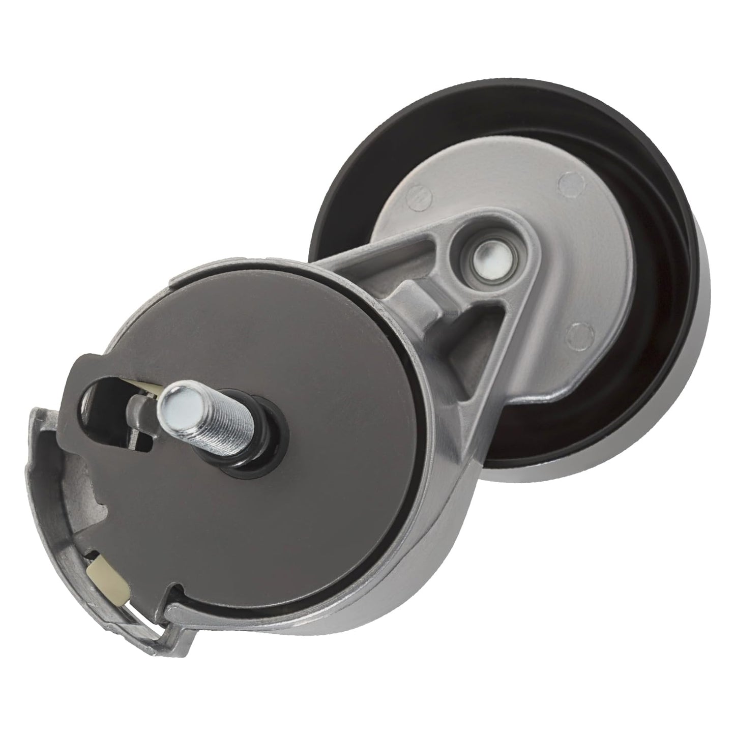 AUQDD 49385 Belt Tensioner and Pulley Assembly (For 3.0L 2986cc 182Cid) Fit For 95-97 Ford Aerostar 07-14 Mustang 92-08 Ranger 93-07 Taurus /94-08 Mazda B3000 /93-05 Mercury Sable (38114 38385)