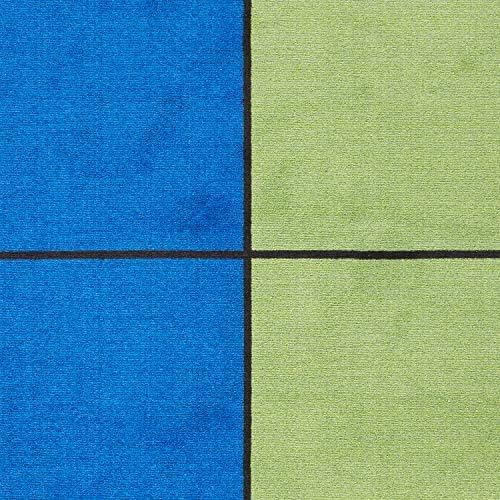 KIDCARPET.COM Blocks Seating 30 Multi Nylon Area Rug, 10' x 12', Multicolored, Educational Classroom Rug, Kids Learning Play Mat | Area Rug for Bedroom or Playroom