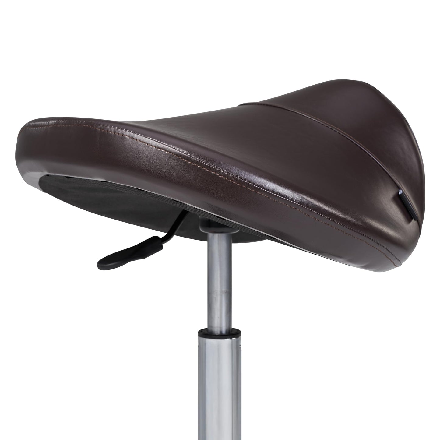 Master Massage Ergonomic Saddle Chair-Saddle Stool- Hydraulic Swivel Rolling Chair-Salon Clinical Tattoo Dentist Clinic Stool, Spas, Salons Stools, Workshop Office-Coffee