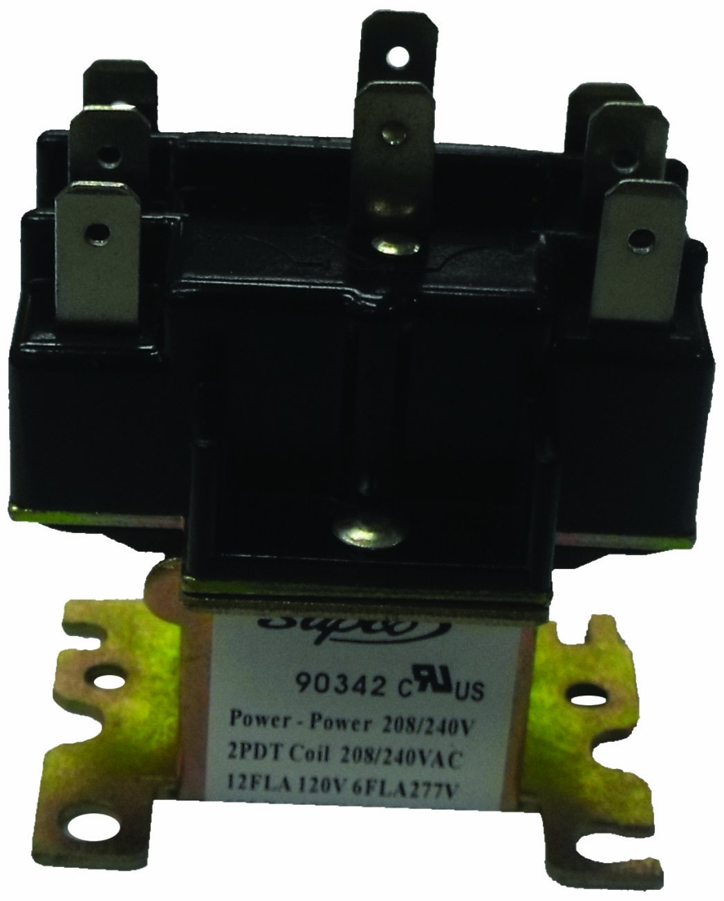 Supco 90340 General Purpose Switching Relay 24 V Coil Voltage Double Pole Double Throw Contacts-New