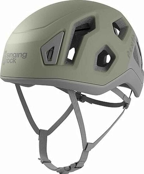 Singing Rock Penta 2 Lightweight Climbing Helmet | Ideal for Sport Climbing, Trad Climbing, and Mountaineering | Gray Medium/Large