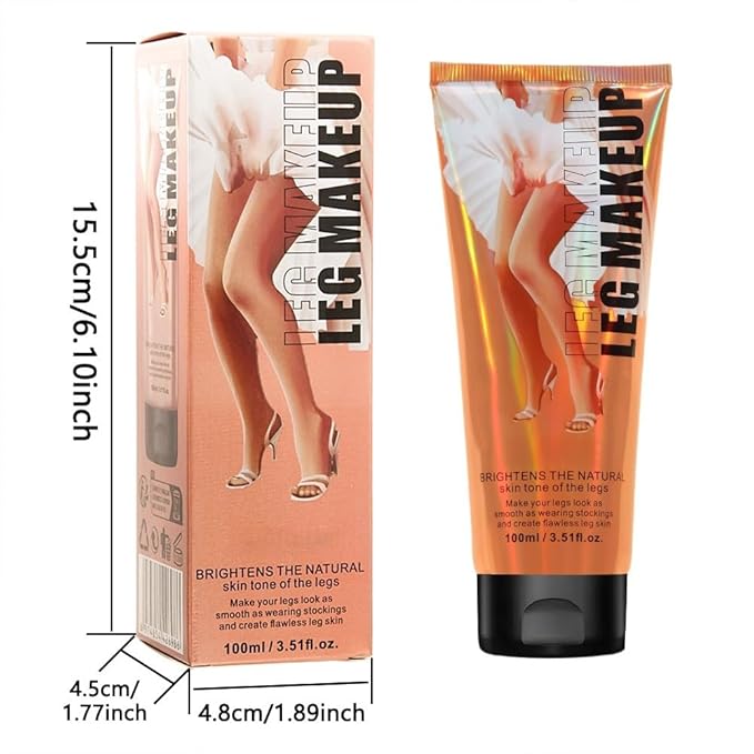 Waterproof Body Concealer – Tattoo, Scar & Vein Cover Up | No-Transfer Leg Makeup & Body Foundation for Flawless Skin, Long-Lasting Coverage for All Skin Tones – 100ml (BRONZE)