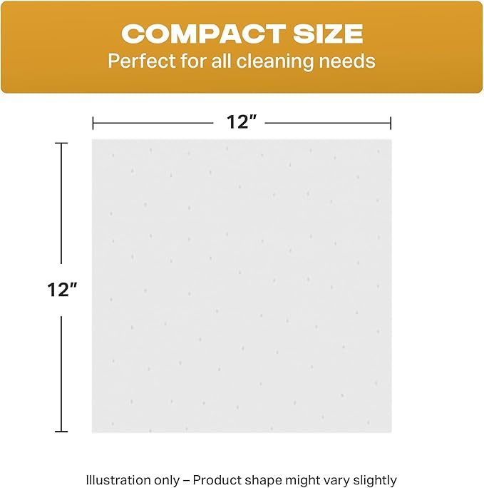Angel-in-Armor White Terry Cloth Rags (12” x 12”) – 5Ib Bulk Box of 100% Cotton Cleaning Rags (60 Units) – Reclaimed Towels for Plumbers, Shop Use, Janitorial, and Commercial Cleaning