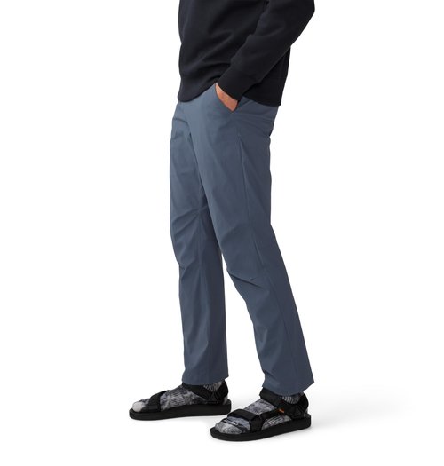 Mountain Hardwear Men's Standard Explore Pant, Blue Slate, 40W x 32L