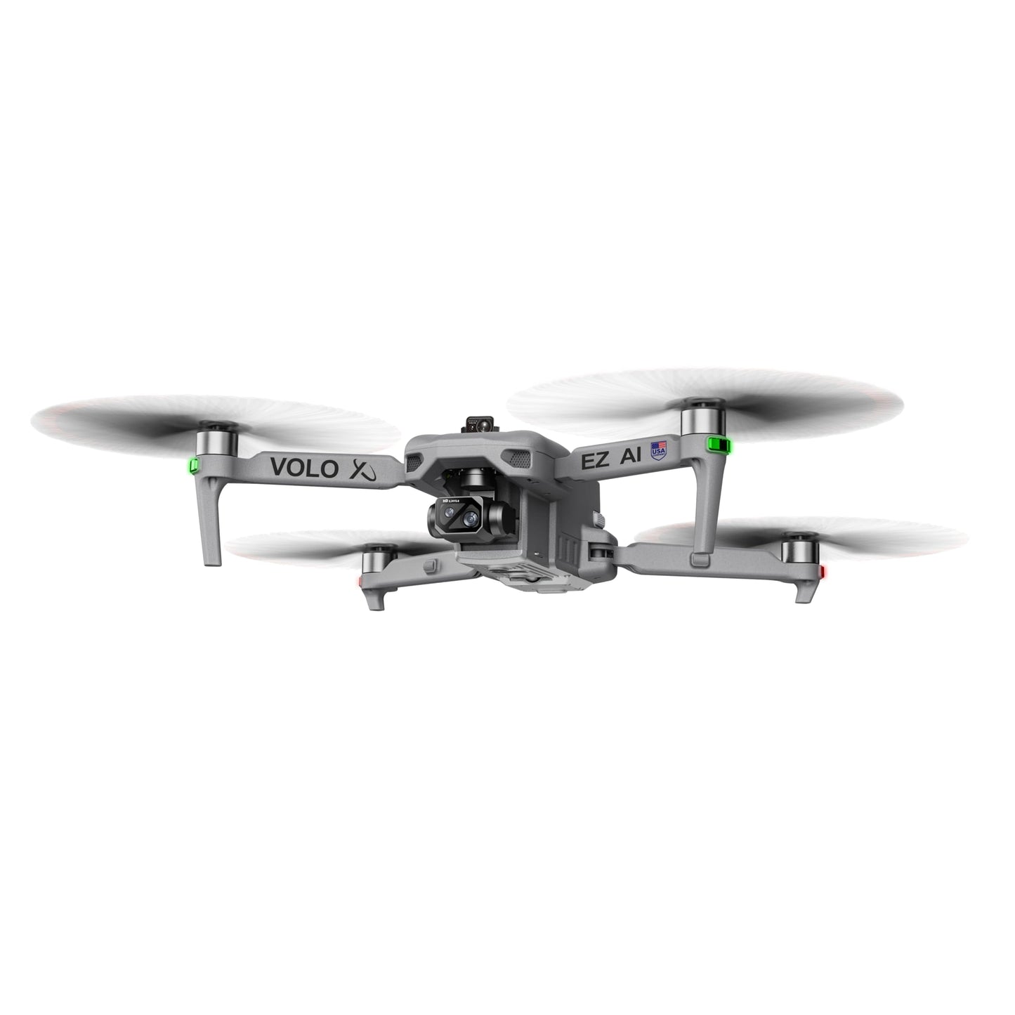 DCX Volo X EZ AI Drones – Drones with Camera for Adults 4k AI-Assisted Flight Control – FAA Approved Drone 4k Camera, 360° Obstacle Avoidance, U.S. Support – Beginner Drone for Adults