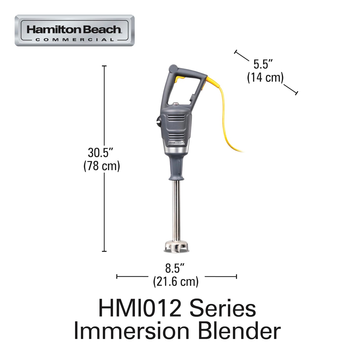 Hamilton Beach Commercial BigRig™ Immersion Blender - HMI012