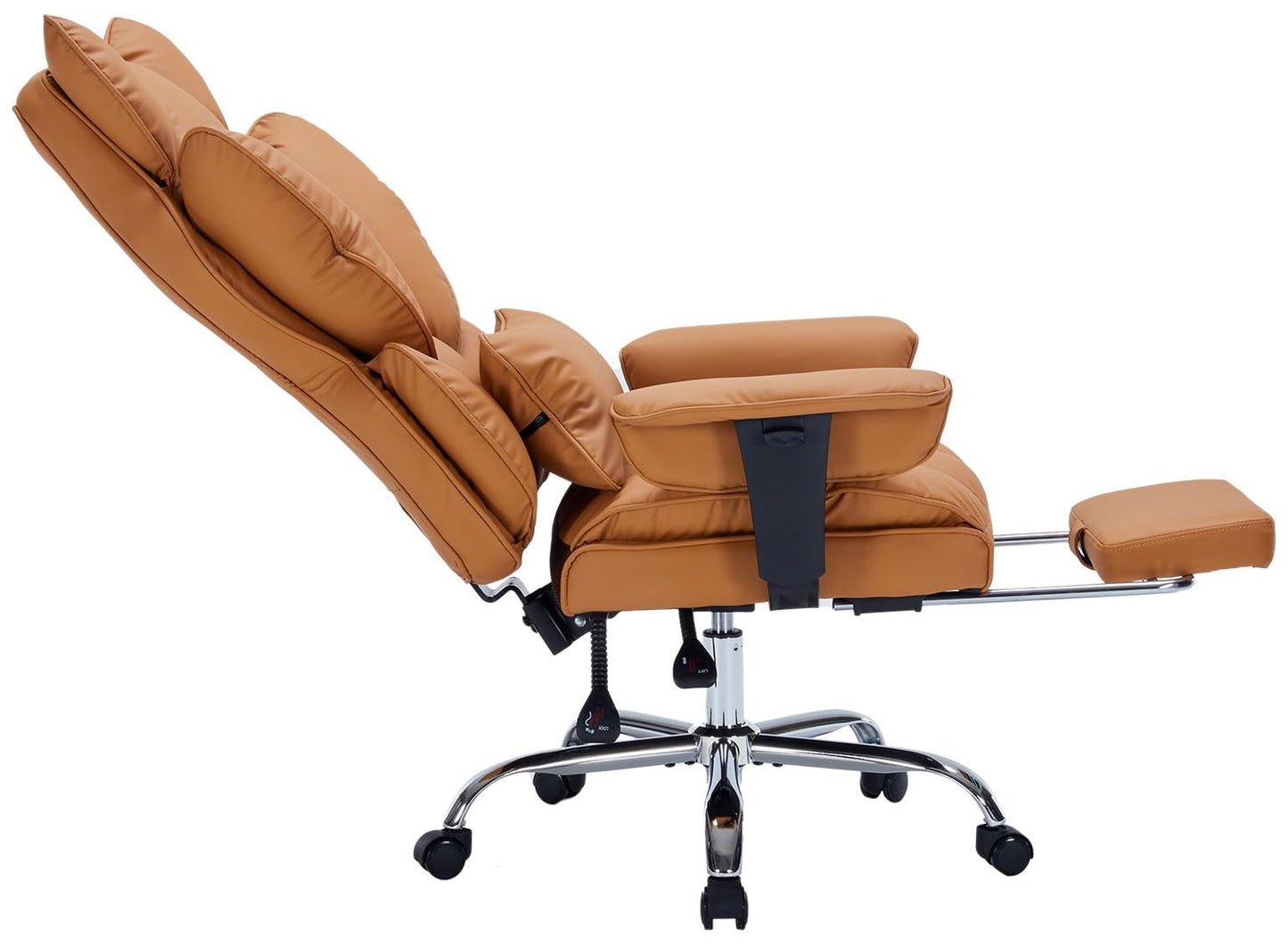 GarveeHome SP-VC-Big and Tall Office Chair-Brown