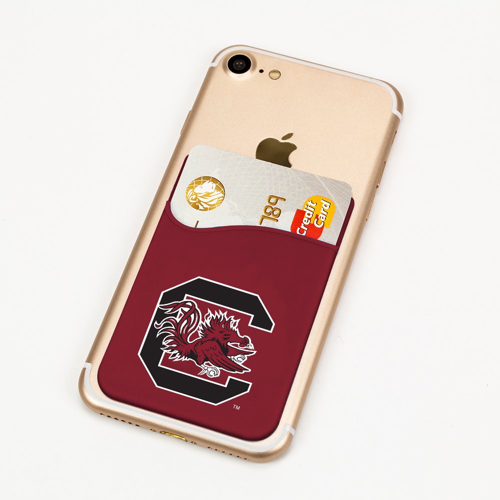Guard Dog Silicone Credit Card Holder/Phone Wallet - South Carolina Gamecocks