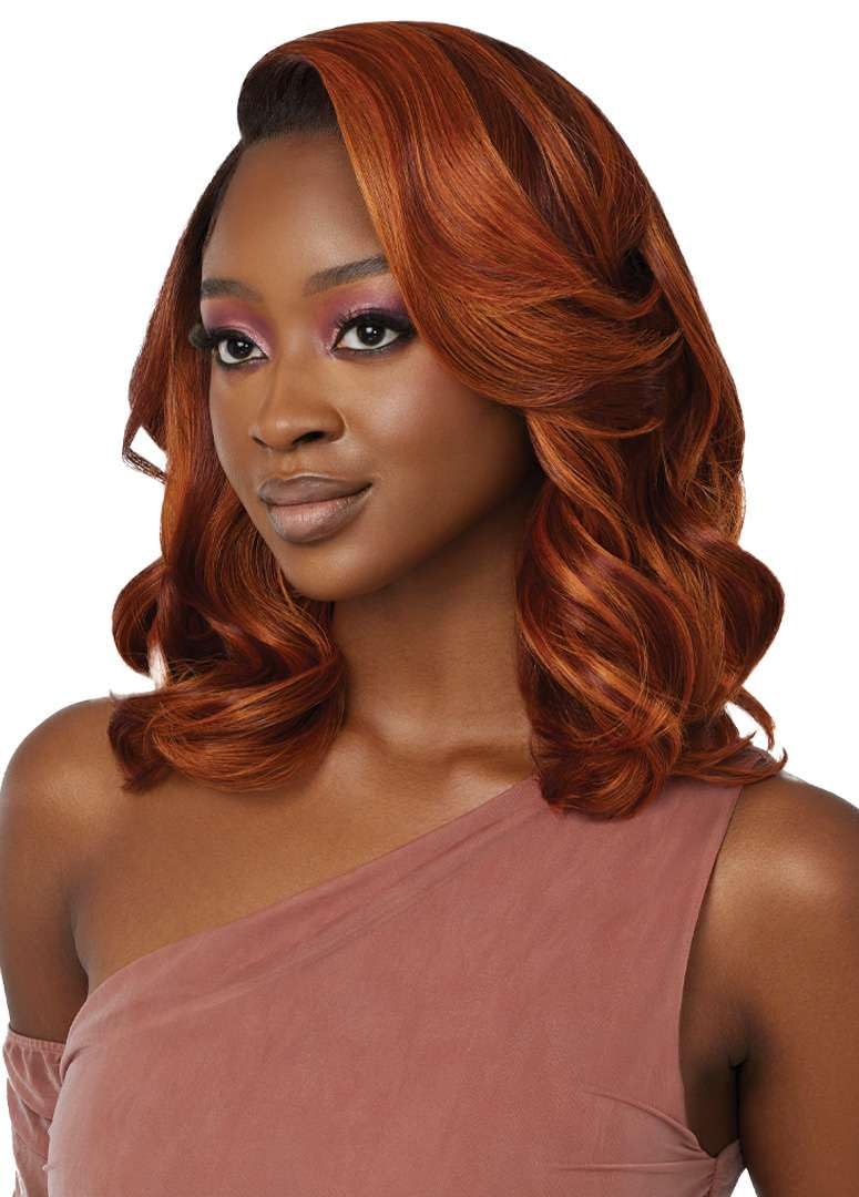 Outre Lace Front Wig - Perfect Hair Line 13X4 - Jeannie (ROSY BLONDE)