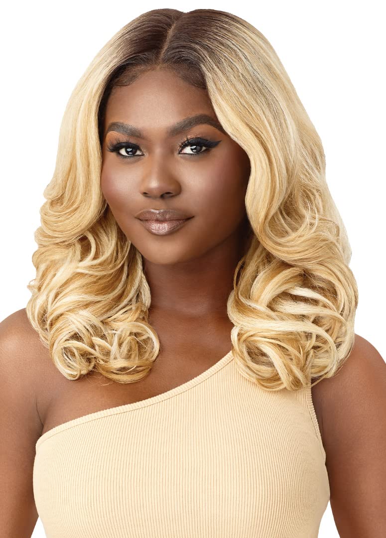 Outre Melted Hairline HD Lace Front Wig VANYA (DR GINGER BROWN)