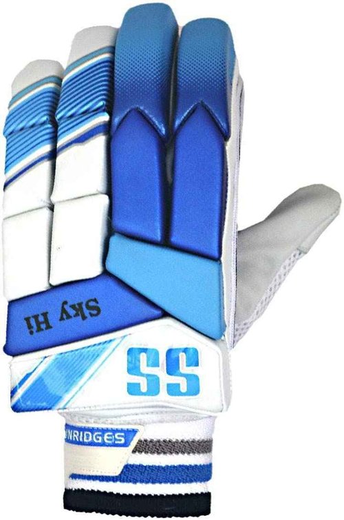 Sareen Sports SS Sky Hi Cricket Batting Gloves Mens Right Hand and Left Hand Batting Glove (Men Right Hand)
