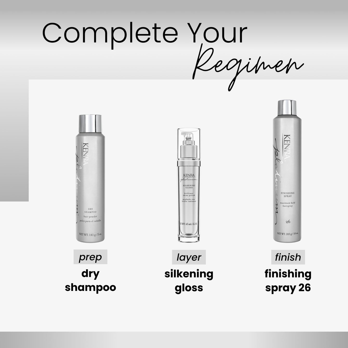 Kenra Platinum Dry Shampoo | Oil Absorbing Spray | Instantly Revives & Refreshes Hair | Saves Time & Extends Blowouts | All Hair