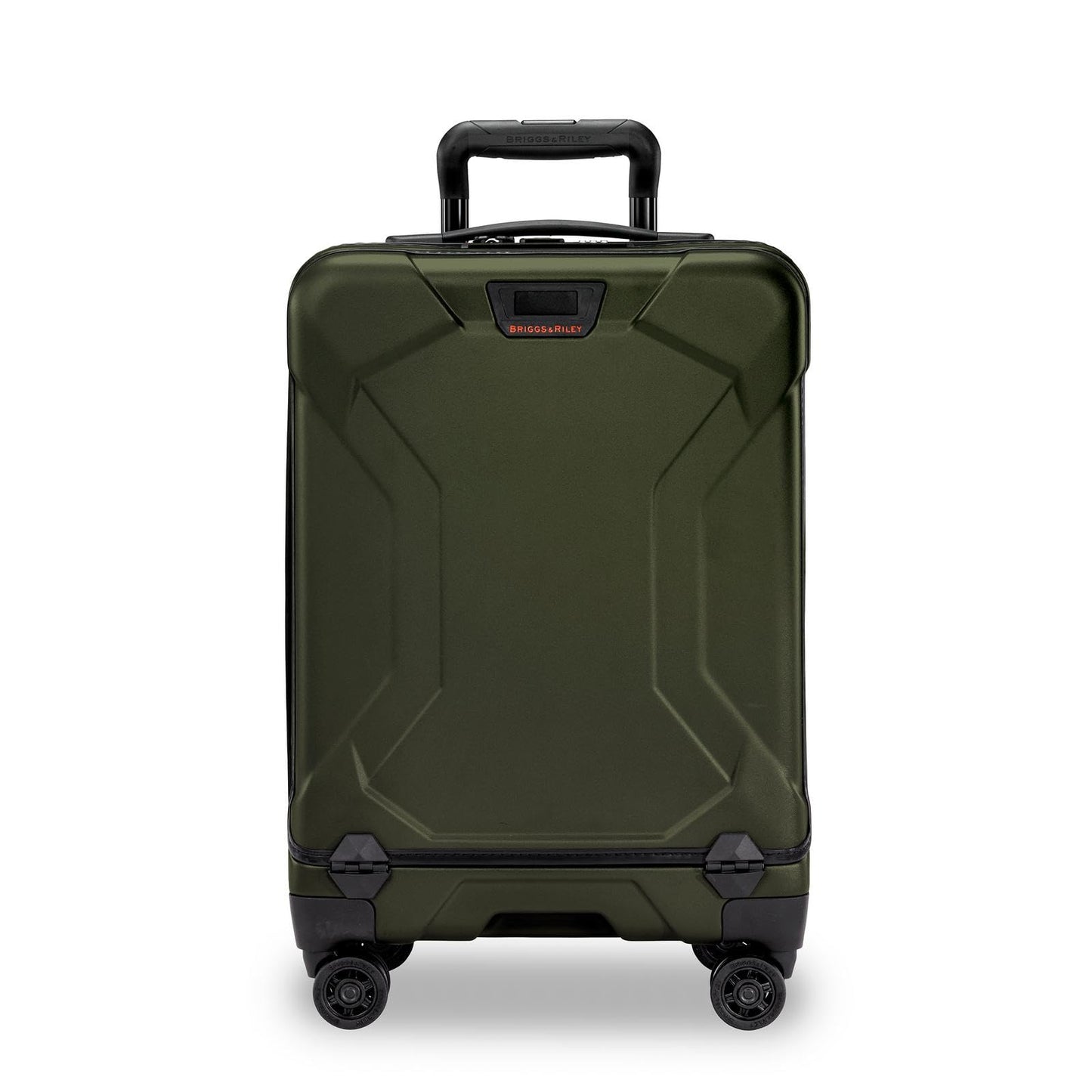 Briggs & Riley International 21" Carry On Spinner - Luggage for Travel, Suitcases with Wheels, Hardside Rolling Bag for Men & Women, Self-Repairing Zipper - Torq Collection, Hunter Green