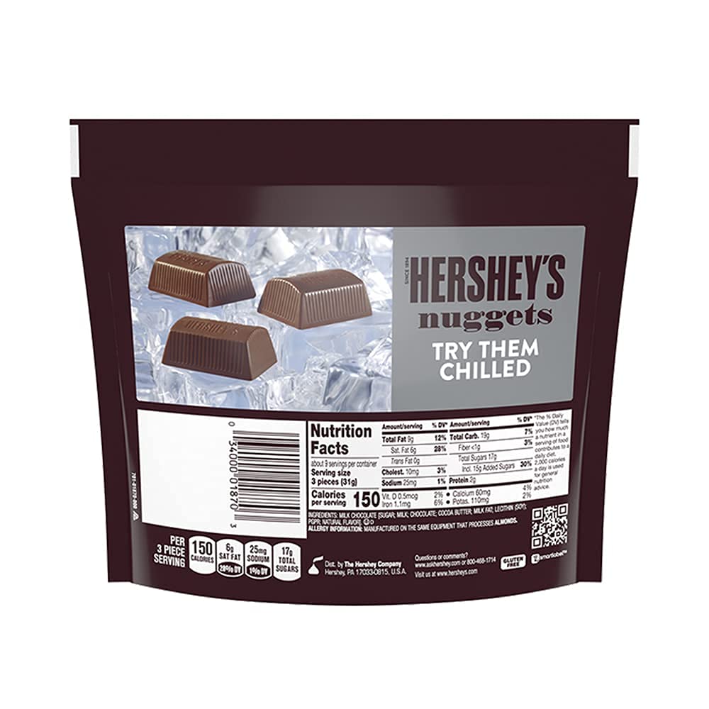 Hershey's Nuggets Milk Chocolate-12 oz