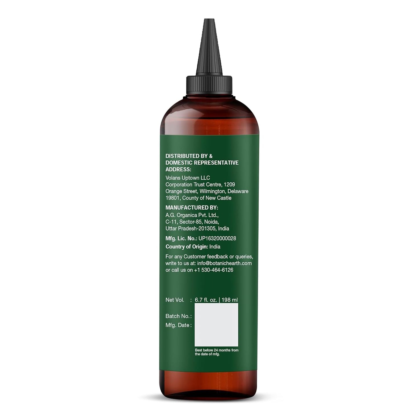 Botanic Hearth 100% Pure Tea Tree Oil For Hair (6.7 Fl Oz) | With Jojoba & Grapeseed Oils | Hair Oil Repairs Dry Damaged Hair, Strengthening, Healthier Hair- Hair Tonic