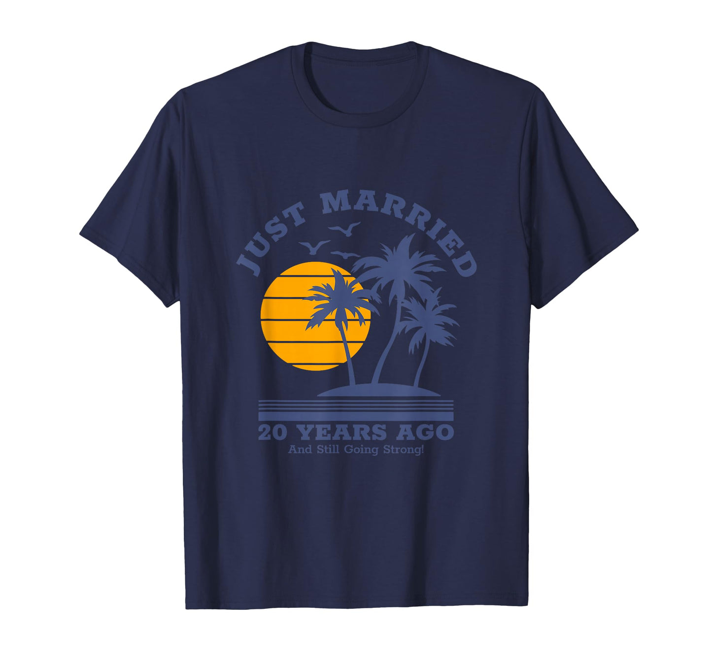 Romantic Matching Couples - 20th Wedding Anniversary T-Shirt