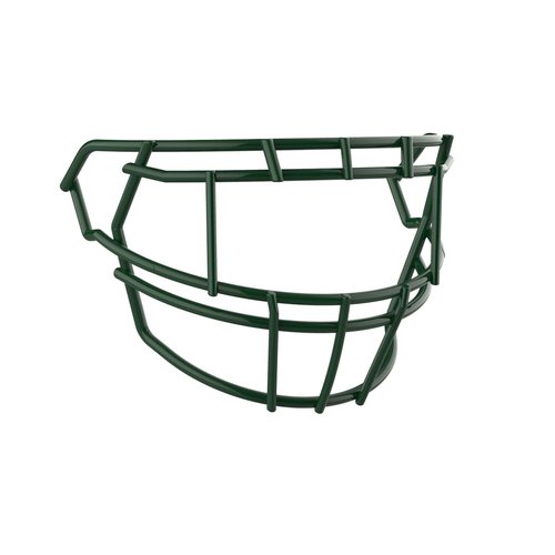 Schutt F7 Football Facemasks for Schutt F7 Football Helmets, F7 EGOP II-DW-NB-VC, Dark Green, Carbon Steel
