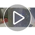 GUFONKOD Bling Design Makeup Brush Holder Organizer,360° Rotating Glitter Rhinestones Cosmetics Storage with 5 Slot Large ...