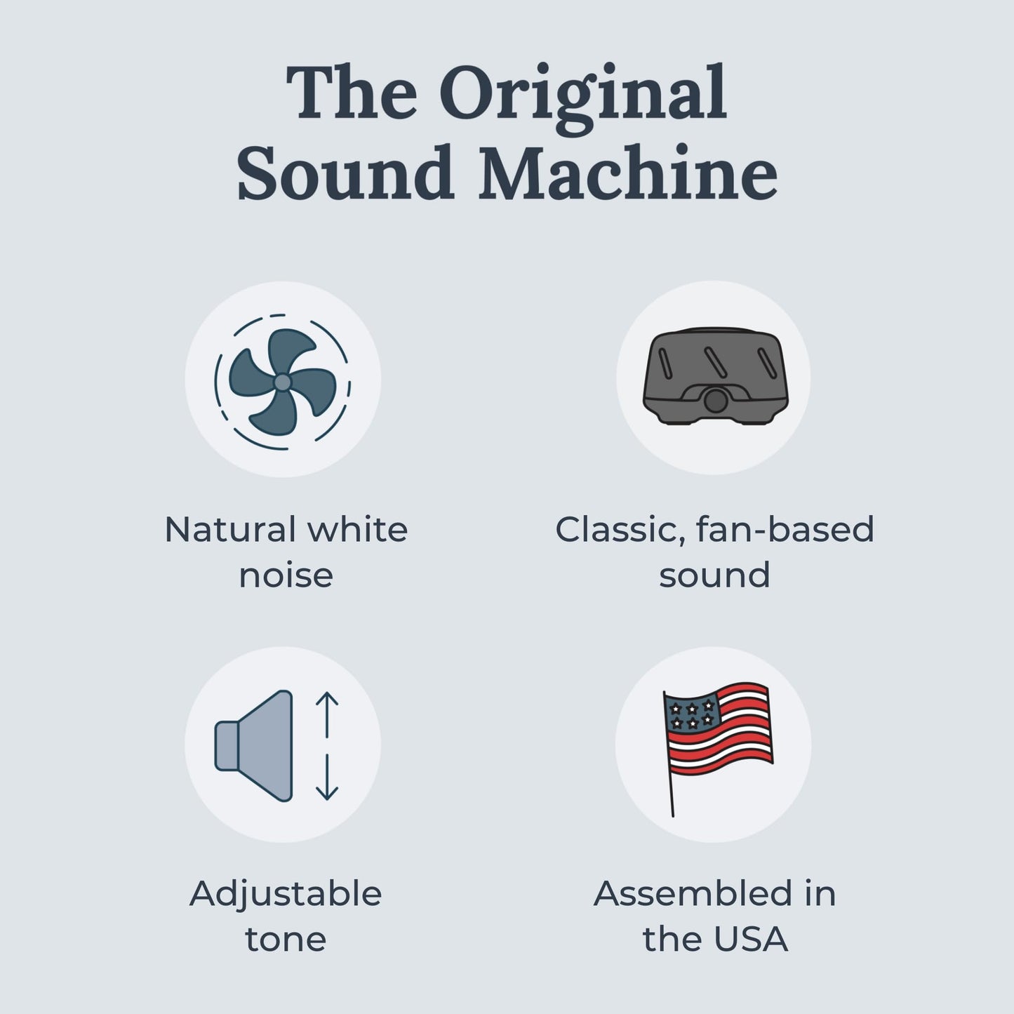 Yogasleep Dohm Uno White Noise Sound Machine, Real Fan Inside for Non-Looping White Noise, Sleep Aid, Office Privacy & Meditation for Adults & Baby, Registry Gift (Charcoal)