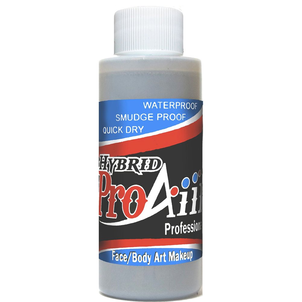 ProAiir Face and Body Painting Makeup - 2oz (60ml) Gray