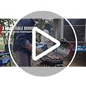 Coleman RoadTrip 285 Portable Stand-Up Propane Grill with 3 Adjustable Burners & Instastart Ignition, 20,000 BTUs of Power...